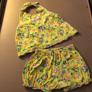 Baby girls babyra Made in Korea outfit sz 9mo